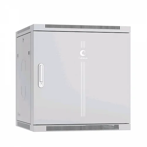 Шкаф телекоммуникационный настенный 19 12U 600x350x635mm (ШхГхВ) дверь металл