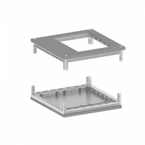 Крыша с фланцем и основание для IT корпусов CQE 800 x 800 RAL7011