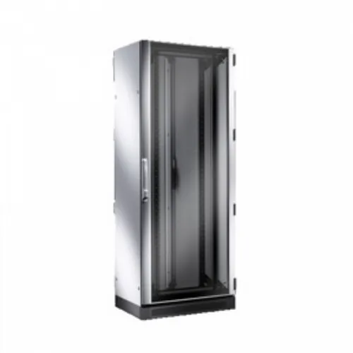 TS IT Шкаф 800x2100x800 42U с обзорной и стальной дверью 19 монтажные рамы, предсобранный
