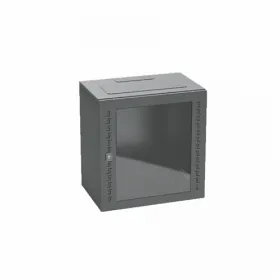  					Шкаф телекоммуникационный навесной, 12 U (600х600х400) дверь стекло,RAL9005				 