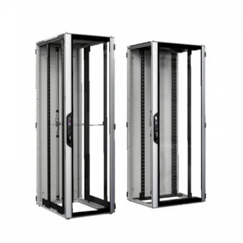 VX IT Шкаф 600x2000x600 42U standard обзорная и глухая двери 19 спереди