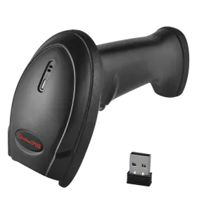 Сканер штрихкода GP-9400B, ручной 2D сканер, Bluetooth, USB, черный