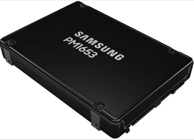 SSD жесткий диск SAS 2.5" 3.84TB PM1653 MZILG3T8HCLS-00A07 SAMSUNG