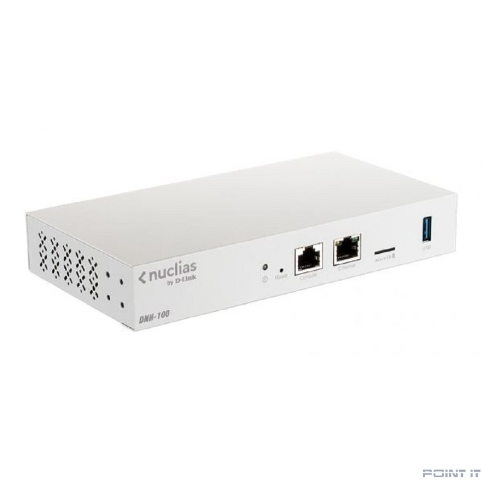 D-Link DNH-100 Контроллер Nuclias Connect для управления точками доступа и коммутаторами (до 100 устройств)