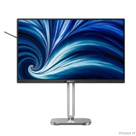 Монитор LCD PHILIPS 23.8" 24B2N4200/00 Black с поворотом экрана (IPS, 1920x1080, 120Hz, 4 ms, 178°/178°, 300 cd/m, 1500:1)