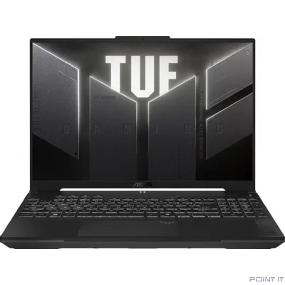 Ноутбук ASUS TUF F16 FX608JMR-RV114 [90NR0NB1-M006P0] Grey 16" {WUXGA i7 14650HX(2.2Ghz)/16384Mb/1024PCISSDGb/noDVD/Ext:nVidia GeForce RTX 5060(8192Mb)/noOs}