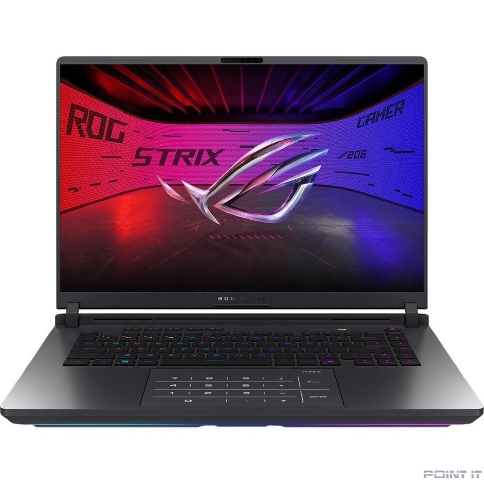 Ноутбук ASUS ROG Strix SCAR 16 G635LR-RW017 [90NR0LU1-M000K0] Black 16" {2560x1600 miniLED Ultra 9 275HX(2.7Ghz)/32768Mb/1024PCISSDGb/RTX 5070 Ti(12288Mb)/DOS}