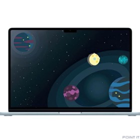 Ноутбук Apple MacBook Air 15-inch 15&quot; Sky Blue (M4 10C CPU, 10C GPU/16Gb/256Gb SSD/рекоменд.переход.1979059/11065944/1991284} (MC7A4LL/A)