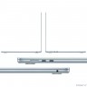 Ноутбук Apple MacBook Air 15-inch 15" Sky Blue (M4 10C CPU, 10C GPU/16Gb/256Gb SSD/рекоменд.переход.1979059/11065944/1991284} (MC7A4LL/A)