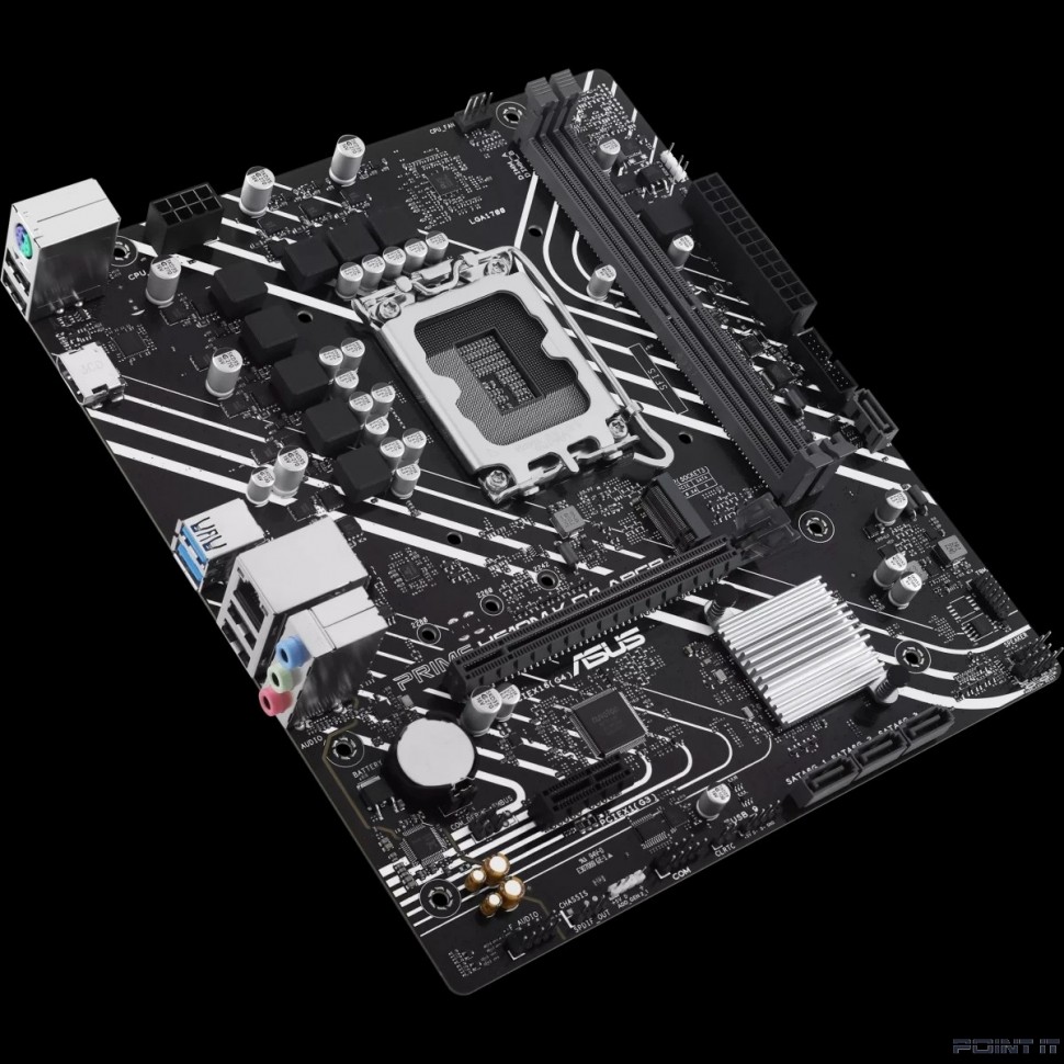 Материнская плата Asus PRIME H610M-K D4 ARGB Soc-1700 Intel H610 2xDDR4 mATX AC`97 8ch(7.1) GbLAN+HDMI