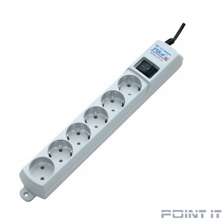 ZIS Сетевой фильтр Pilot - S {5 евро, 1 росс.} 5 м