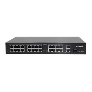 AN-S26P24 - 27-портовый 100/1000 Мбит/с L2 коммутатор с PoE+ до 300Вт