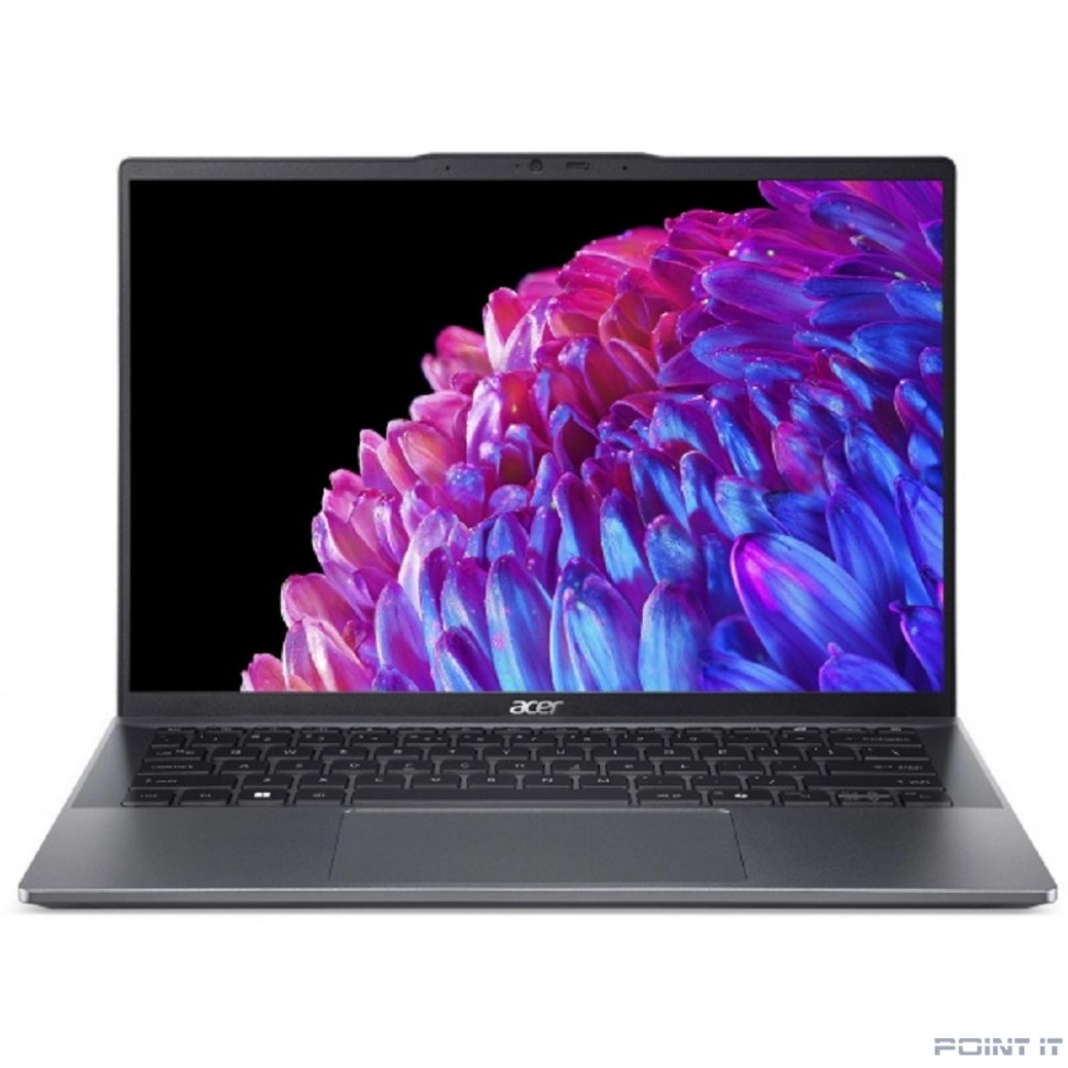 Ноутбук Acer Swift Go SFG14-63-R8U9 [NX.KTSCD.002] Metall 14"{OLED Ryzen 5 8645HS/16Gb/SSD1Tb/760M/W11Hl}