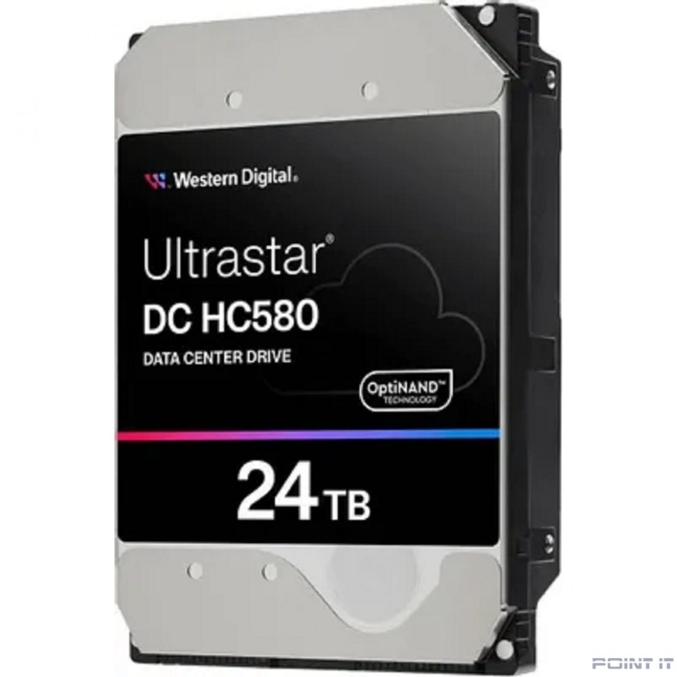 24Tb WD Ultrastar DC HC580 {SATA 6Gb/s, 7200 rpm, 512mb buffer, 3.5"} [WUH722424ALE6L4]