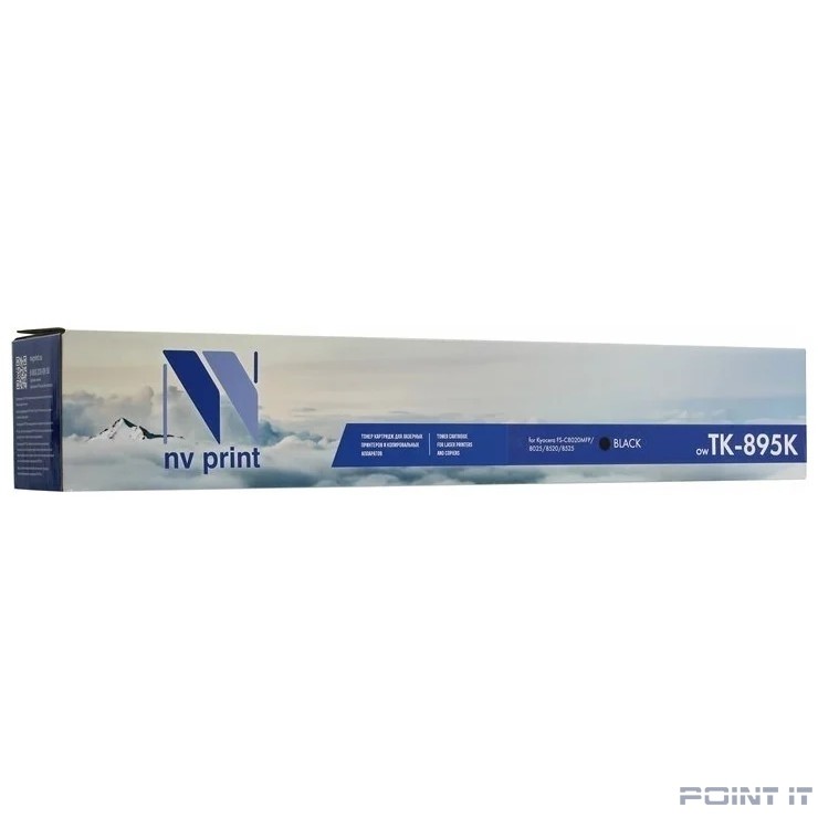 NV Print TK-895Bk Тонер-картридж для Kyocera-Mita FS-C8025MFP/8020MFP,Bk, 12K