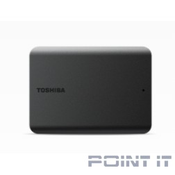 Внешний жесткий диск TOSHIBA Canvio Basics HDTB510EK3AA 1TB 2.5" USB 3.2 Gen 1 black (аналог HDTB410EK3AA)