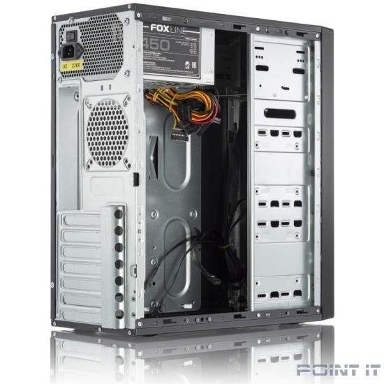 Корпус MIDITOWER ATX 450W FL-301-FZ450R FOXLINE