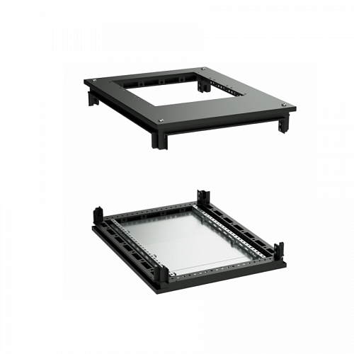 Крыша с фланцем и основание для IT корпусов CQE 800 x 800 RAL9005