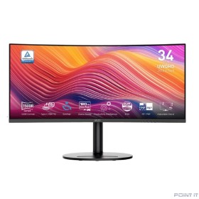 Монитор MSI Modern 34" MD342CQP черный {VA Curved 3440x1440 120Hz 1ms  USB 178/178 300cd 3000:1 2xHDMI DisplayPort USB-C} [9S6-3PC59H-031]