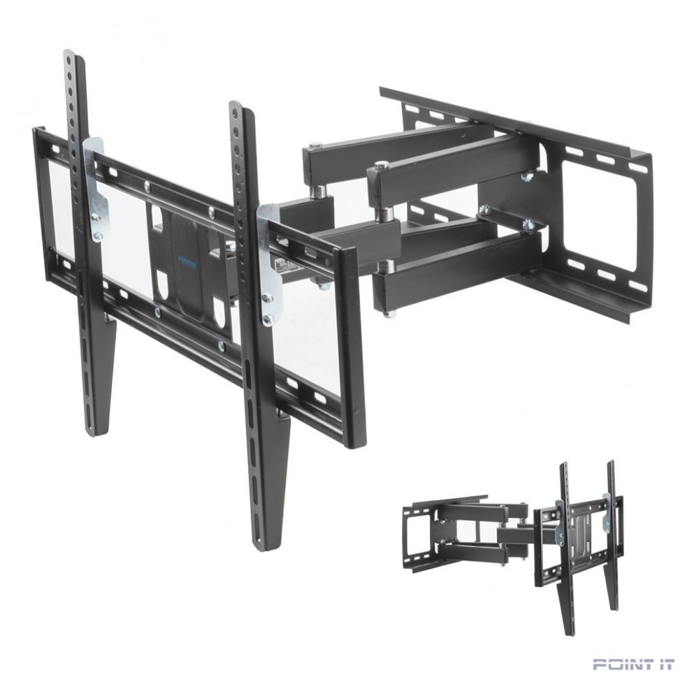 Kromax OPTIMA-409 черный 32"-65" макс.45кг настенный поворотно-выдвижной и наклонный