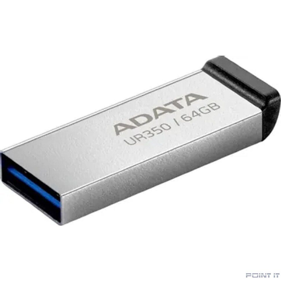 A-DATA Flash Drive 64GB USB3.2 BLACK UR350-64G-RSR/BK