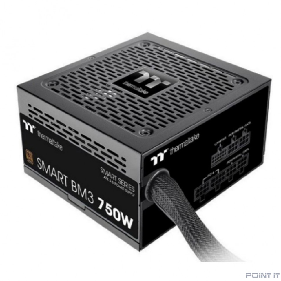 Блок питания Thermaltake Smart BM3 750 /Semi Modular/Non Light/Full Range/Analog/80 Plus Bronze/EU/JP Main CAP/All Flat Cables/Gen 5