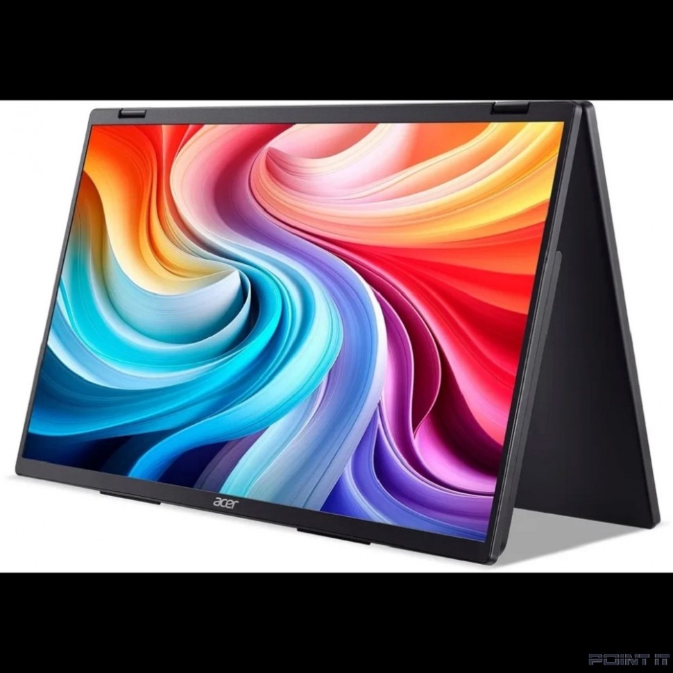 Монитор LCD Acer 18.5" PD193QEbmiuux Double Portable monitor {IPS 1920x1080 100Hz 4ms 250cd HDMI USB-C(15W) SPK AudioOut 2x2W Vesa} [UM.XP3CD.E01]