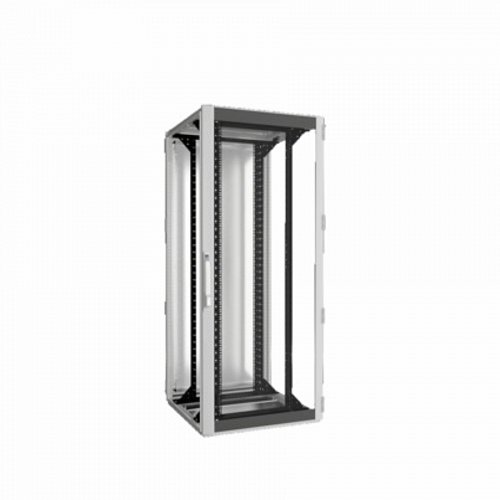 TS IT Шкаф 600x2000x1000 42U, с обз. и стальной дверью, IP55, 19 монтажные рамы