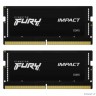 Kingston 64GB 4800MT/s DDR5 CL38 SODIMM (Kit of 2) FURY Impact KF548S38IBK2-64