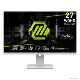 Монитор MSI MAG 27" 274QRFW White {IPS 2560x1440 180Hz 1ms 178/178 400cd 2xHDMI DisplayPort}