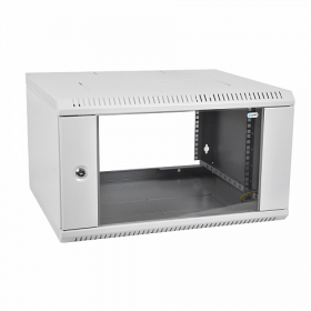  					Шкаф  телекоммуникационный настенный разборный ЭКОНОМ 6U (600x350) дверь стекло				 