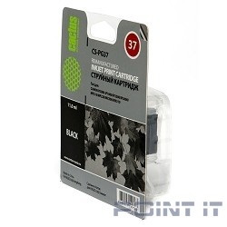 CACTUS PG37 Картридж CS-PG37 для Canon PIXMA iP1800/iP2500/iP2600, MP210/220, MX300/310