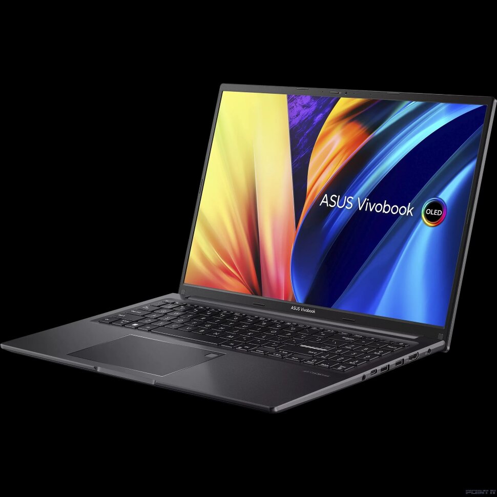 Ноутбук ASUS X1605V (X1605VA-SH2478) 16"/FHD/OLED/300N/i5-13420H/16GB/SSD512GB/Intel UHD/FingerPrint/Backlit/DOS/Indie Black (90NB10N3-M02W40)