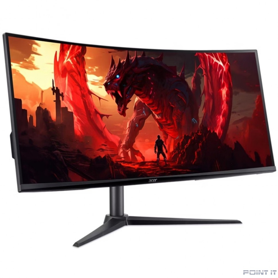 ЖК монитор ACER XZ340CU H/34"/VA/3440x1440 21:9/100 Hz/250/3000:1 Matte/1 мс/да/черный/16.4 кг UM.CX0EE.H01