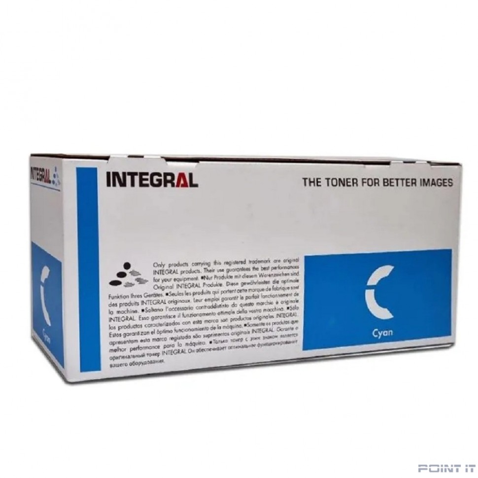 Тонер-картридж Integral TK-590C с чипом для Kyocera