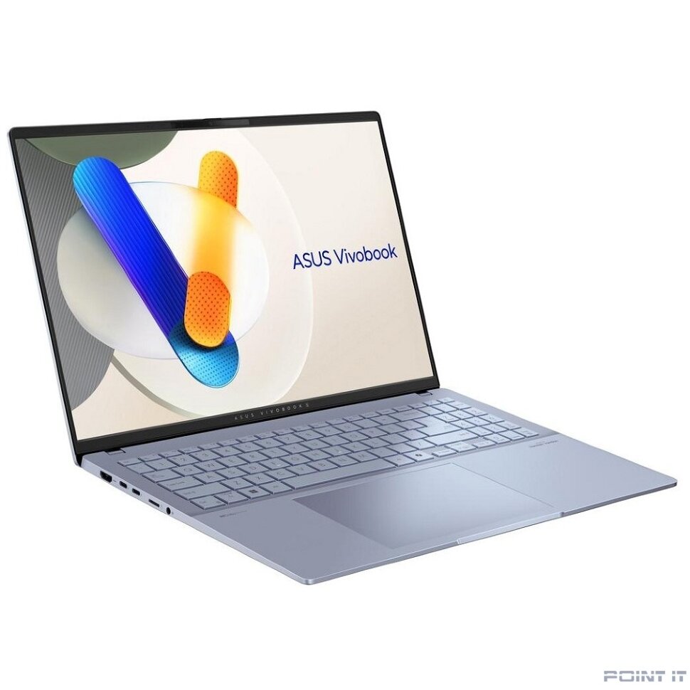 Ноутбук ASUS S5606C (S5606CA-RI084) 16"/3K/OLED/600N/120Hz/Ultra 5 225H/16GB/SSD512GB/Intel Arc/Backlit/DOS/Mist Blue (90NB1551-M00690)