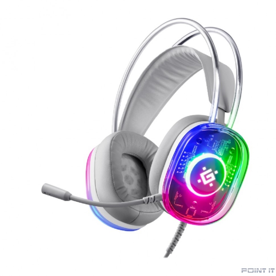 Defender Cyborg белый, 7.1, RGB, провод 2 м