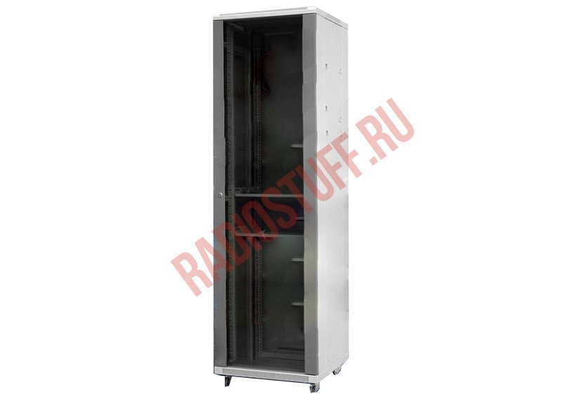Шкаф напольный 22U серия Т2(А2) (600х600х1166), серый, разобранный